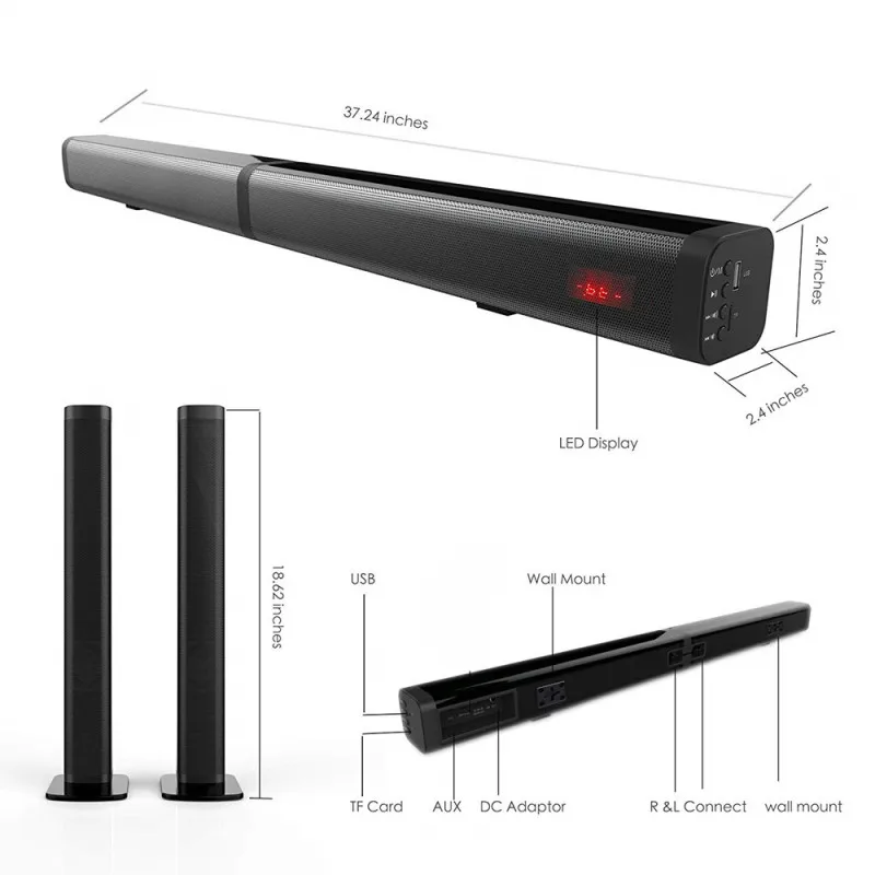 center speaker tv mount