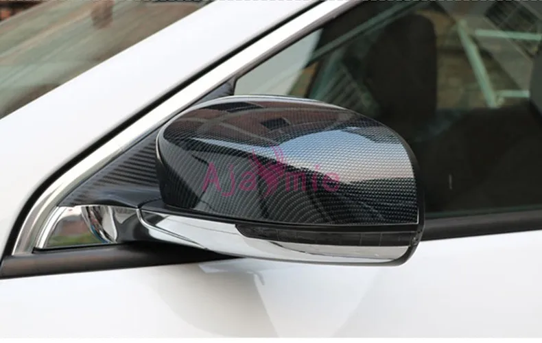 For Jeep Cherokee 2014 2015 2016 2017 2018 Car Styling Cobon Fiber Color Side Mirror Cover Rear