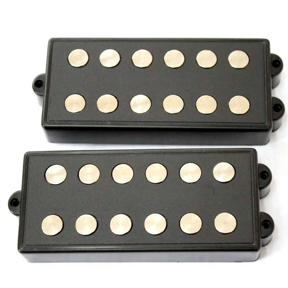 Набор Artec 6 String Soapbar Bass pickup MMC6|Детали и аксессуары для гитар| |