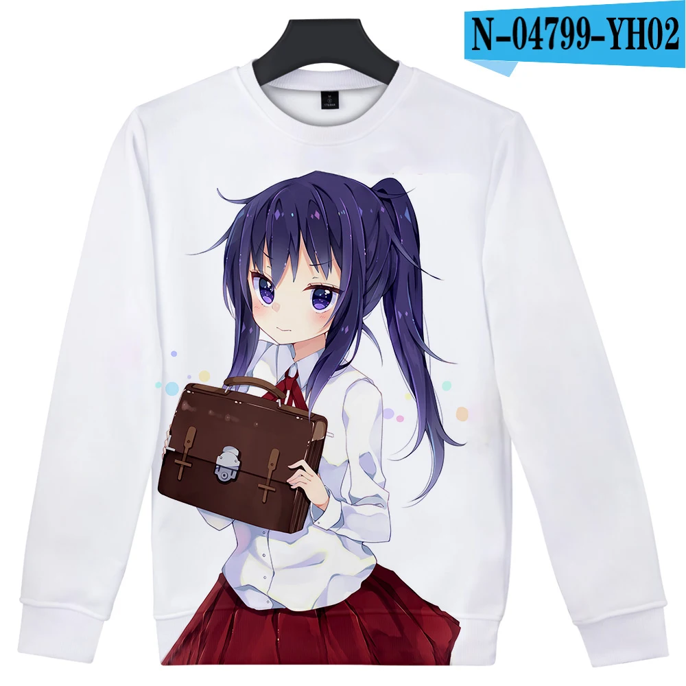Himouto! Уличная Толстовка Umaru-chan с круглым вырезом и длинными рукавами, хлопковая Толстовка Harajuku, Весенняя Толстовка для женщин - Цвет: G