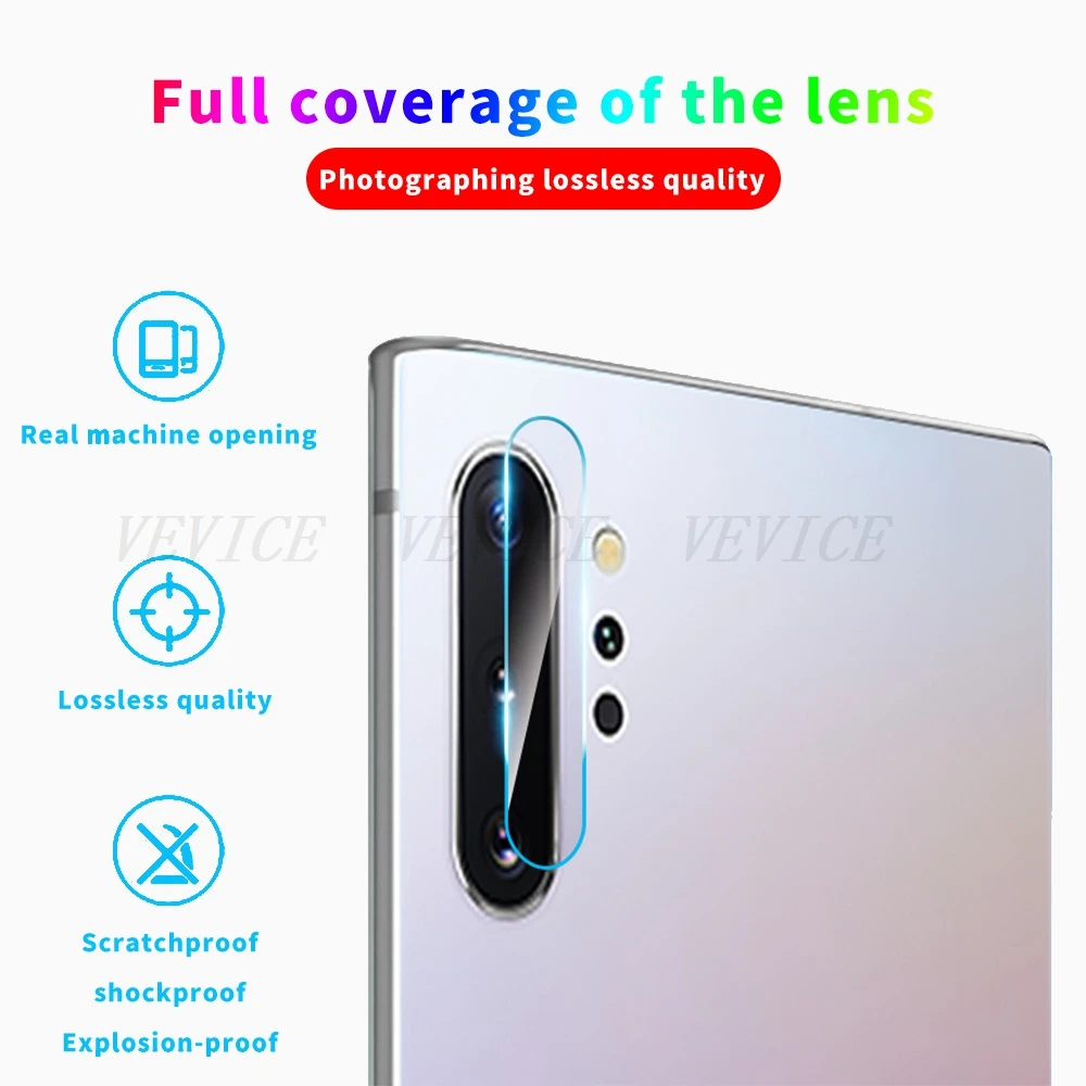 

9D Camera Lens Screen Protector Protective Film For Samsung Galaxy Note 10 Plus 10 Pro 9 A7 A8 A9 2018 Phone Camera Protector
