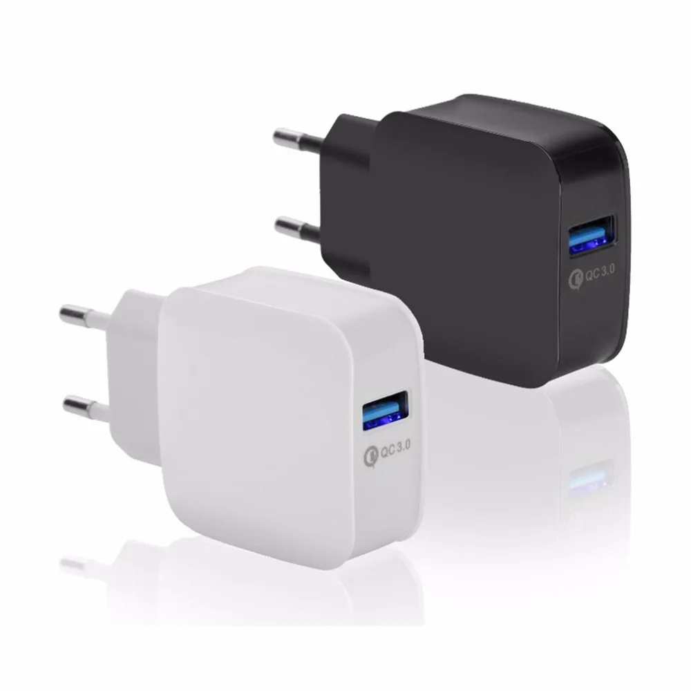 Универсальное USB зарядное устройство быстрое зарядное устройство 3,0 Быстрая зарядка для мобильных телефонов 24 Вт Быстрое настенное зарядное устройство для смартфонов