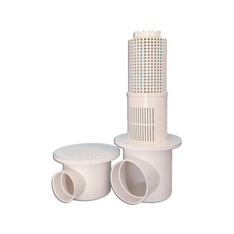 Fish pond filter parts with water trap outlet water outlet filter intubation flower drain Canvas