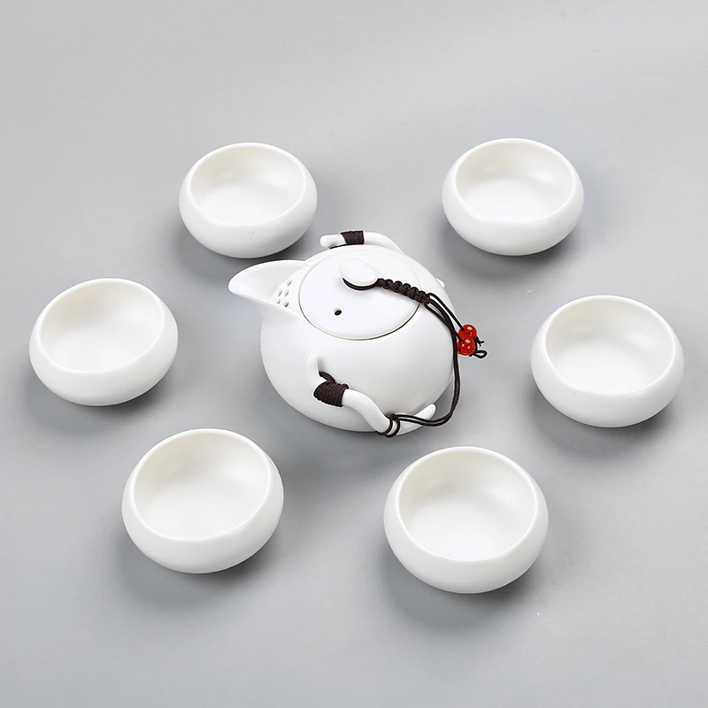 Style G LUWU керамический чайник gaiwan чайные чашки китайский чайный набор кунг-фу посуда для напитков - Цвет: Style G