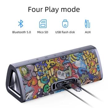 mifa A10+ Portable bluetooth speaker 360° Stereo Sound 20W  IPX7 waterproof wireless bluetooth 5.0 speaker 24-Hour Play time 6