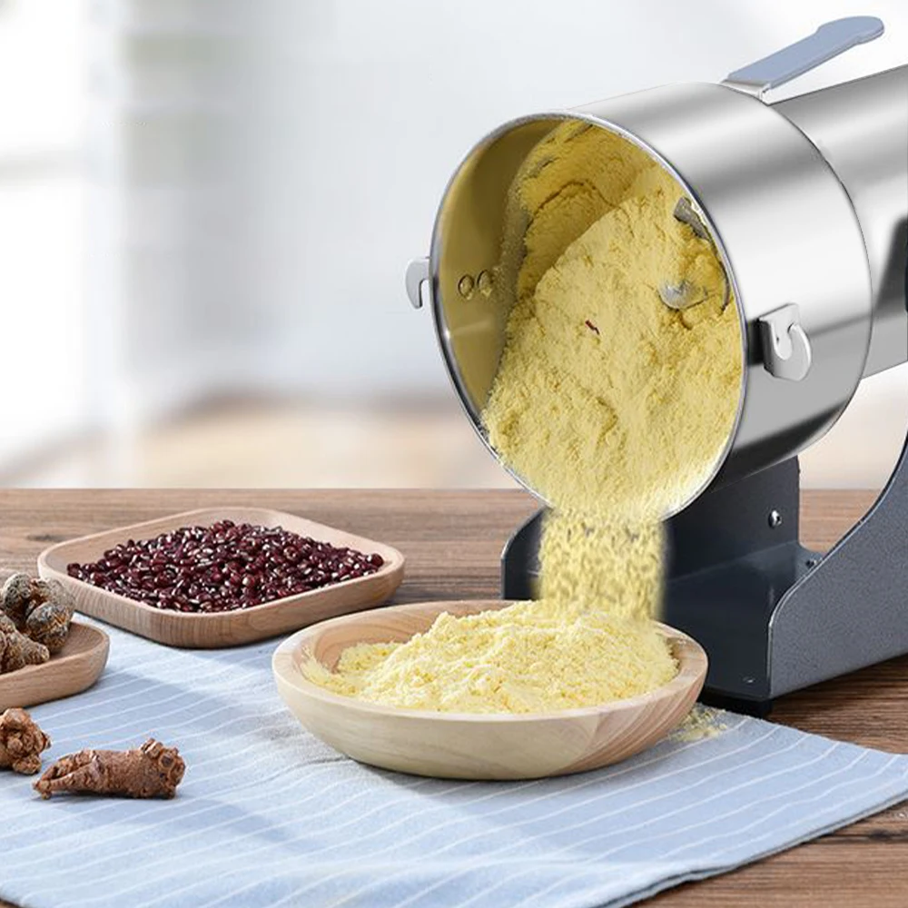 700g Grains Spices Hebals Cereals Coffee Dry Food Grinder Mill Grinding  Machine