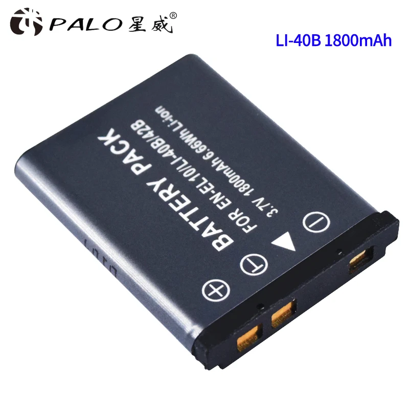 Новинка 2 шт. камера EL10 40B батарея 3,7 V 1800mah литий-ионная аккумуляторная батарея для OLYMPUS U700 U710 FE230 FE340 FE290 FE360