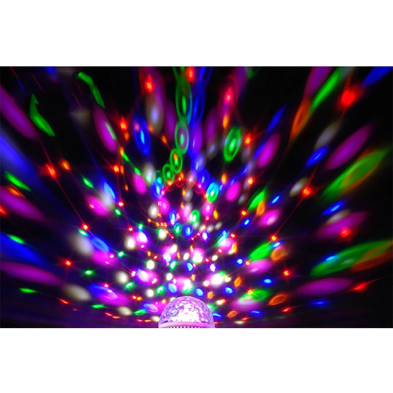 RGB диско светильник для дискотеки 6 Вт E27 85 265 в|light bulb|party light bulbscolor bulb |