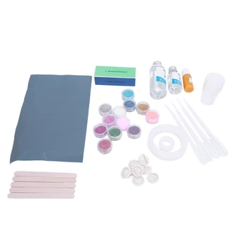 

DIY Ring Bracelet Molds Jewelry Making Tool Kit with Resin AB Glue