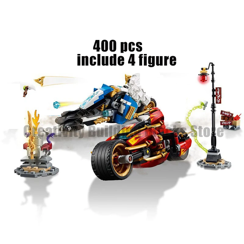 

400 pcs new Ninja Movie Serices 11161 building block model set Building Blocks Bricks Toy birthday gifts for children