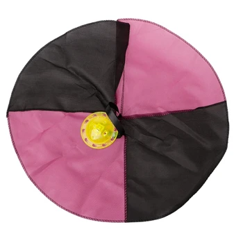 

Mini Hand Throwing Flash Light Parachute UFO Toys Kid Outdoor Public Park Sports