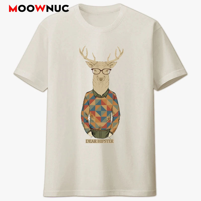 

T-shirt 2020 New Hip Hop Summer Short Sleeve Streetwear Cotton Loose Printed Trendy Clothes T-shirt MOOWNUC Brand Men's Clothes