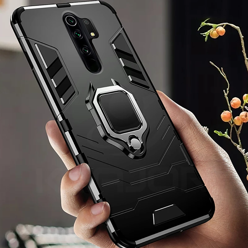 Чехол для смартфона Xiaomi Redmi 9 чехол Магнитный держатель ударопрочный Redmi9 защитный