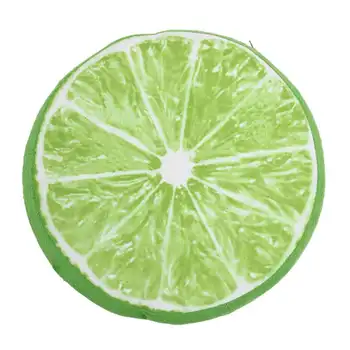 

Creative 3D Fruit Cushion Cushion Pillow Stuffed Birthday Girl Sofa Pillows on Children's Day Light Green