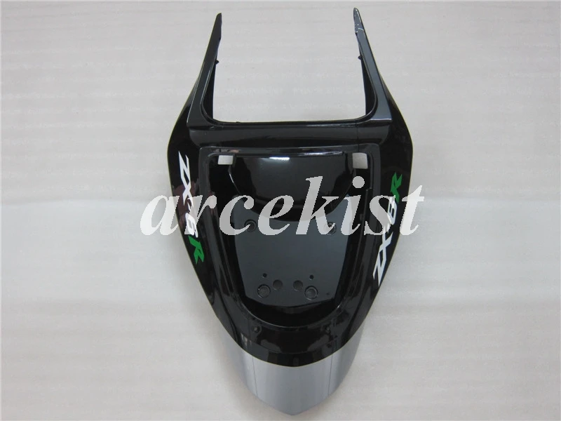 OEM Качество Литья Под Давлением Мотоцикл ABS Обтекатели комплект подходит для kawasaki Ninja zxzx6r 636 2003 2004 на заказ бесплатно серебряный черный эльф
