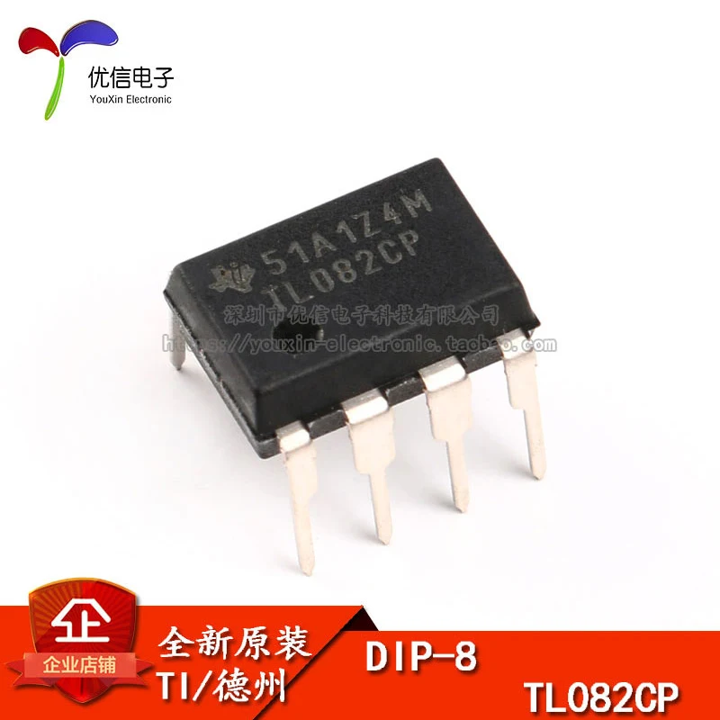 100% новый и оригинальный TL082CP DIP-8 JFET вход низкий уровень шума | Электроника