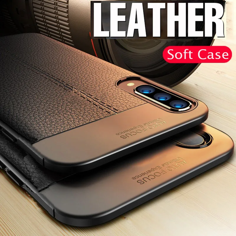 Luxury Shockproof PU Leather Phone Case For Huawei Honor 10 9 8 Lite 20 9X Pro 8A 8X 7A Play P Smart 2019 Silicone Bumper Cover |