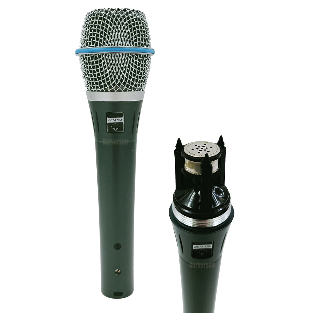 Beta87a ksm105 handheld condenser microphone wired
