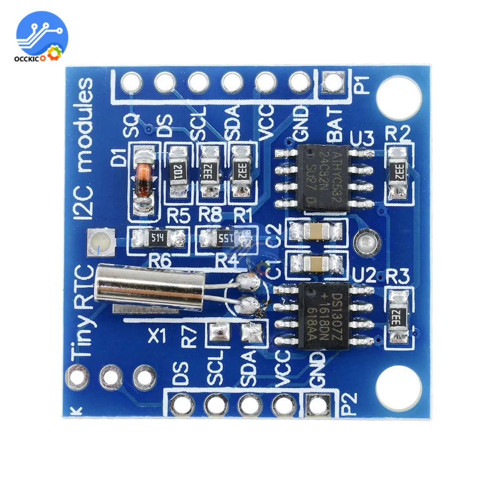 Модуль часов I2C IIC RTC DS1307 AT24C32 в режиме реального времени для Arduino 51 AVR ARM PIC UNO без