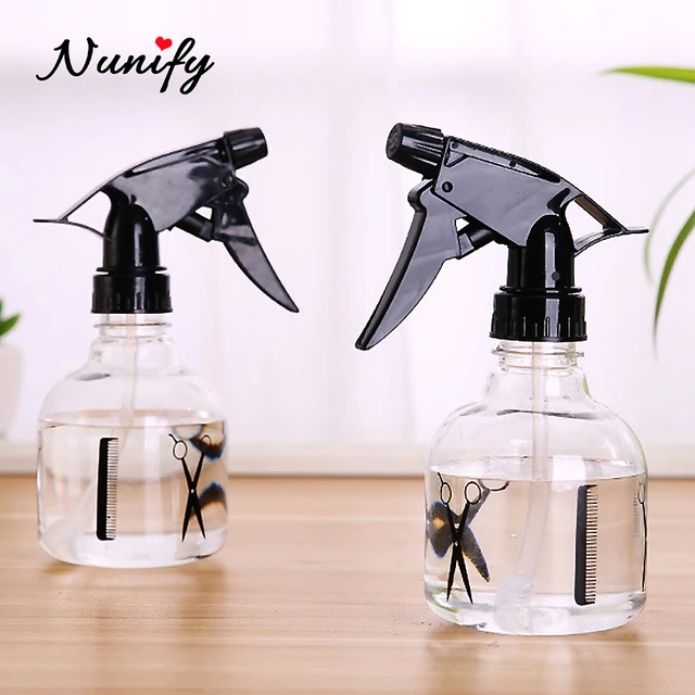 Pulverizador De Agua Transparente Para Peluquería, Atomizador De Humedad  Para Maquillaje, Herramientas De Peluquería, Botellas De Pulverizador De  Niebla Fina, 1 Unidad - Botellas Rellenables - AliExpress