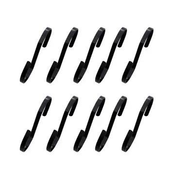 

10pcs S Shape Hanging Hooks Multi-Functional Practical Clothes Hook Household Hook For Home Shop