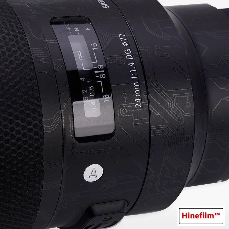 Sigma 24 1.4 Lente Adesivo Película Protetora para Sigma 24 mm f 1.4 dg Hsm Arte para Sony e Montar Lentes Decalque Peles Protetor Capa - Image 5