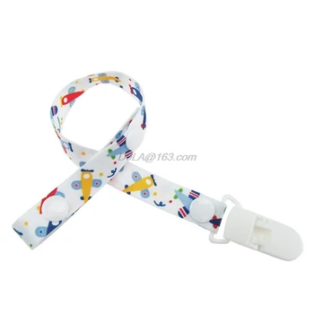 

6 Pcs Newborn Baby Pacifier Clips Children Soother Dummy Nipple Holder Chain for Infant Boys Girls