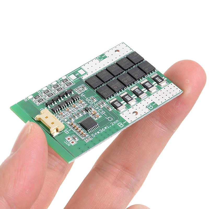 1 шт. PCB 18650 литиевая батарея Защитная плата высокого тока 4S 14 8 в 30A BMS защита от