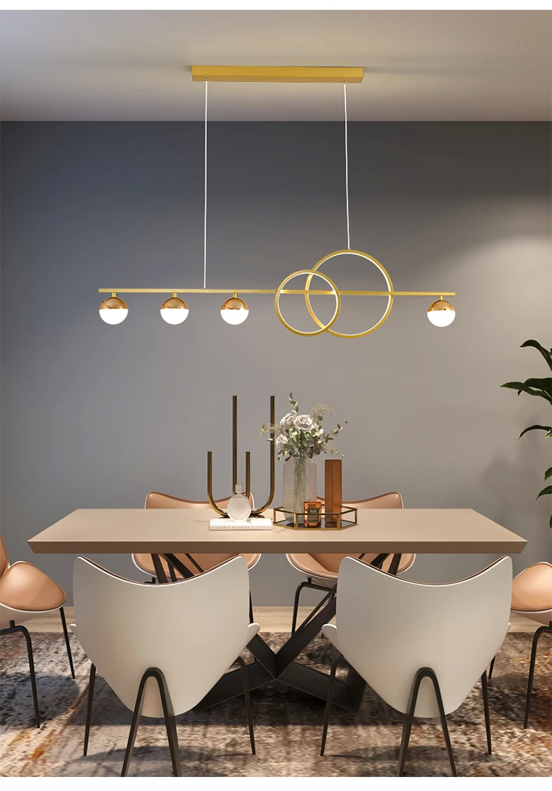 modern crystal chandelier New Modern Nordic Style LED Chandelier For Dining Room Kitchen Living Room Bedroom Pendant Lamp Black Gold Design Hanging Light white chandelier