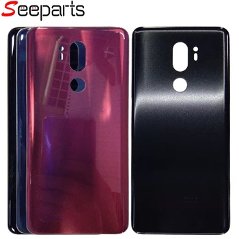 

NEW For LG G7 ThinQ Battery Cover door Case Housing with Camera Lens glass Touch ID G710 G710EM Back Case With Fingerprint+Logo