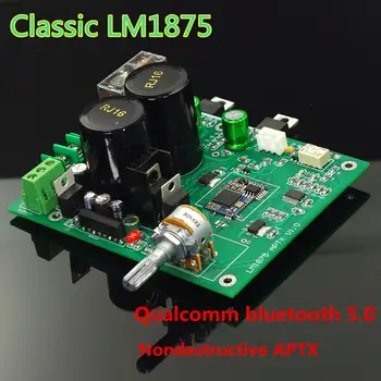

LM1875 Power Amplifier Board Classic Circuit Bluetooth 5.0 Support APTX Finished Board Enhanced Version 30W*2