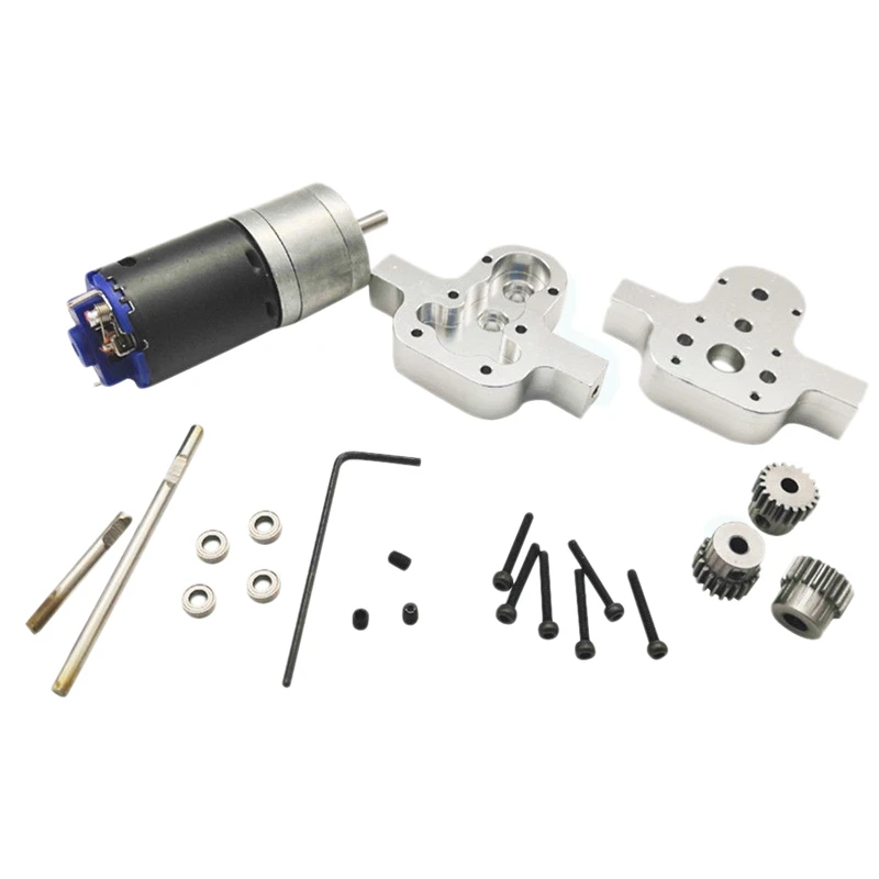 

Metal Transfer Gear Box With Motor For Wpl Jjrc 4Wd 6Wd Rc Crawler Car Accessories