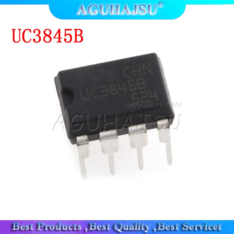 10 шт. UC3845B DIP-8 UC3845A DIP8 UC3845AN UC3845BN UC3845 DIP новый и оригинальный IC | Электронные