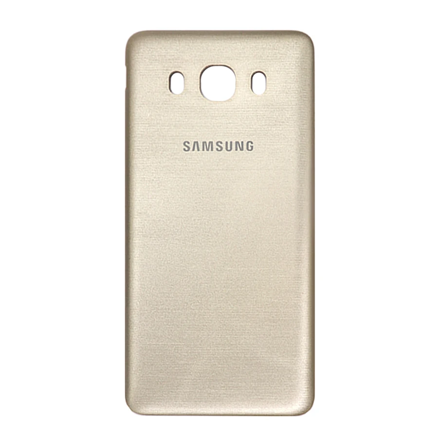 Gold J710 задний Чехол для samsung Galaxy J7 версия J710 J710F крышка батареи задняя крышка - Цвет: Gold