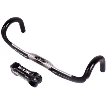 

Felice T800 Matte Full Carbon Fiber Integrated Road Bicycle Handlebar Bike Handle Bent bars with stem 400/420/440mm and stem