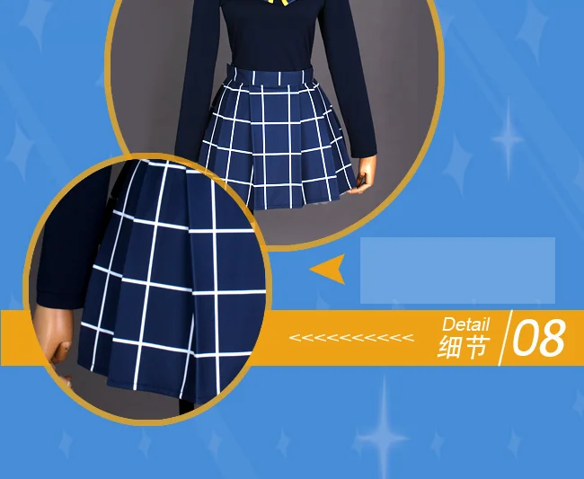 Индивидуальный размер Lovelive Sunshine Aqours Рождественский хор Watanabe вы косплей костюм белое платье униот аниме одежда наряды COS
