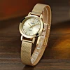 WWOOR Ladies Watches 2022 Luxury Brand Stainless Steel Mesh Band Dress Watch Women Fashion Small Wrist Watch Women relojes mujer ► Photo 2/6