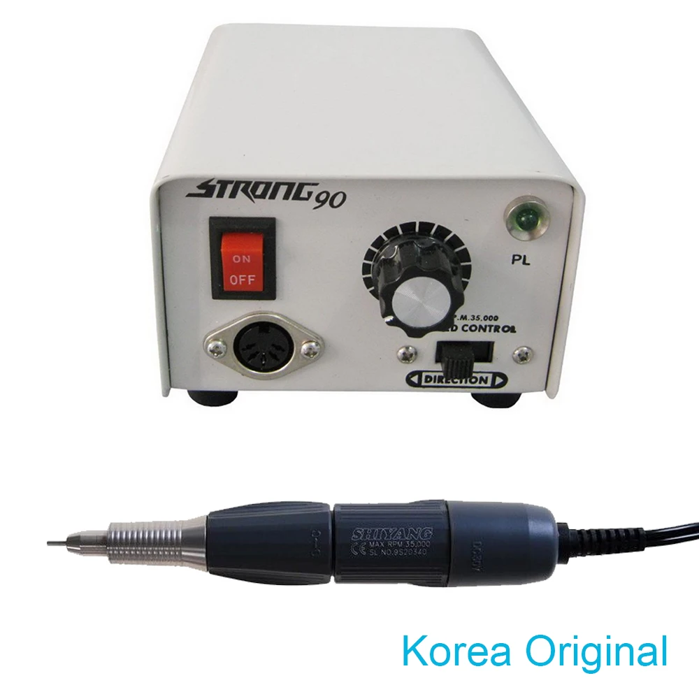 

stone/ metal/ jewelry carving Engraving Original South Korea Dental Lab 35KRpm Electric Micromotor Polishing Handpiece Polish