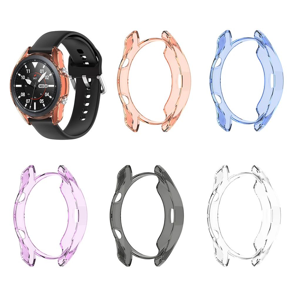 Мягкий защитный чехол из ТПУ для часов Samsung Galaxy Watch 3 (41 45 мм) аксессуары умных