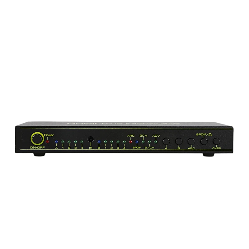 HDMI матрица 4X2 сплиттер переключатель поддержка ARC/PIP/аудио экстрактор/EDID, True Matrix HDMI сплиттер усилитель переключателя