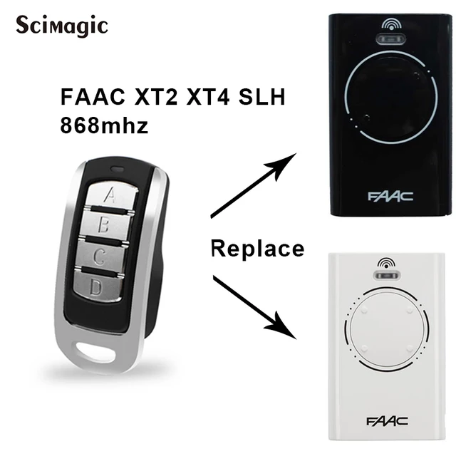 FAAC remote control FAAC XT2 XT4 SLH 868 remote control garage door