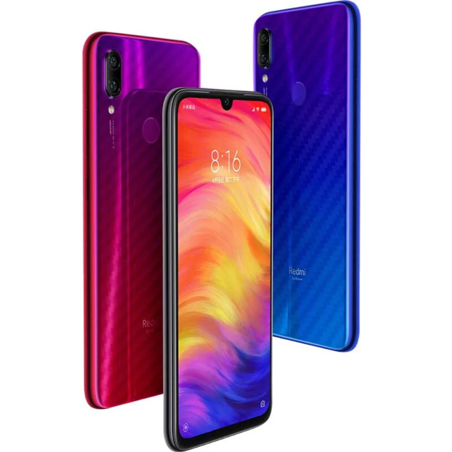 5 шт./лот 3D прозрачная защитная пленка из углеродного волокна для Xiaomi mi Red mi Note 8 Pro 8T задняя крышка Защитная пленка Красная mi Note 7
