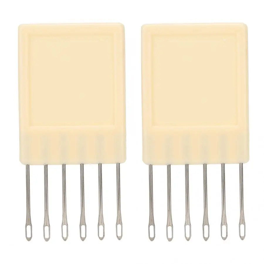 Швейные аксессуары 2 шт вязальная машина передача гребень 6 игл для Brother KH260 KH230 KH270