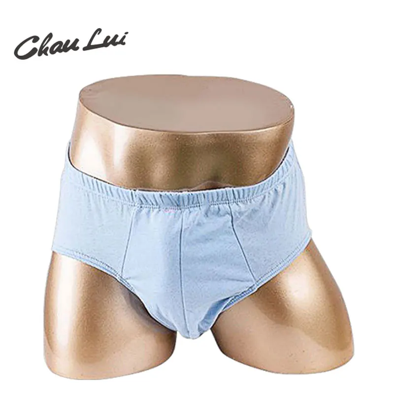 Chau Lui 3 шт./лот хлопковые мужские трусы плюс размер нижнее белье 4XL/5XL/6XL Мужские
