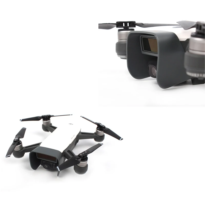 Бленда объектива камеры для DJI Spark антибликовый карданный протектор камеры крышка объектива солнцезащитный козырек Защита от солнца для дрона аксессуары