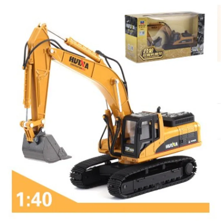 

Department Is Satisfied 1: 40 Alloy Excavator Model Children Large Size Engineering Vehicle Toy Sets Collection Decoration