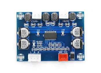 

1pc DC 12-24V Digital Power Amplifier Board 2 Channels Audio Module 2*30W