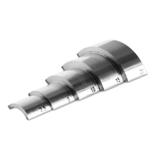 5 step pipe test block 2.5mm/5mm/10mm/15mm/20mm Ultrasonic test block  Carbon Steel block 5