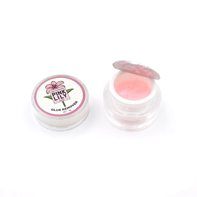 10pcs FUNMIX 5g Fruit Flavour Eyelash Extension Glue Remover Cream For Lashes Glue Remover No Irritating Lash Cleaning Cream 5