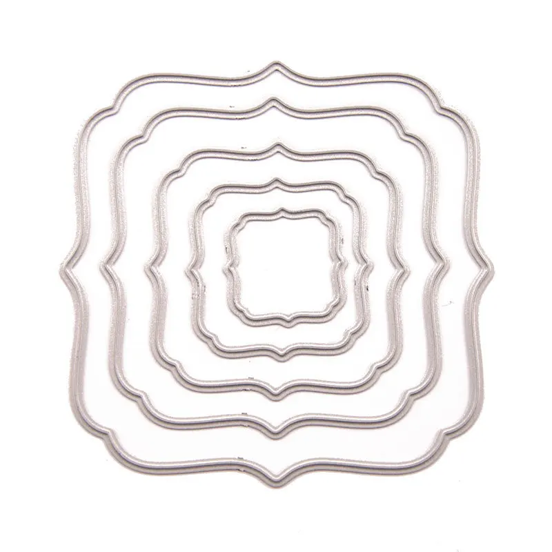 

YINISE Metal Cutting Dies For Scrapbooking Stencils Frame DIY Cut Album Paper Cards Making Embossing Die Cuts Cutter Mold